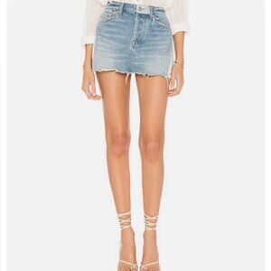 We The Free By Free People Patchwork Mini Denim Skirt